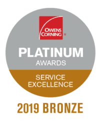 2019 Bronze Service Excellence Platinum Award