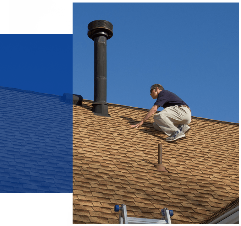 Professional roof inspection