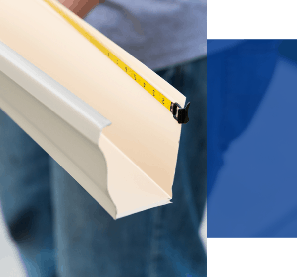 Seamless Aluminum Gutter Installation AmeriPro Roofing