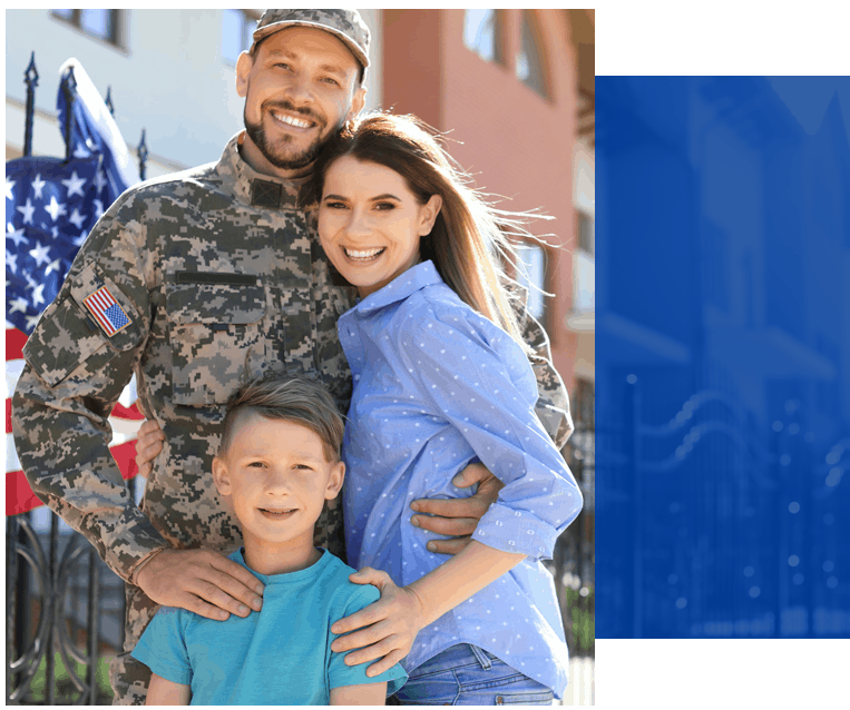 Veteran with Family