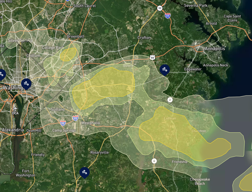 August 7, 2023 - Storm Report - Columbia